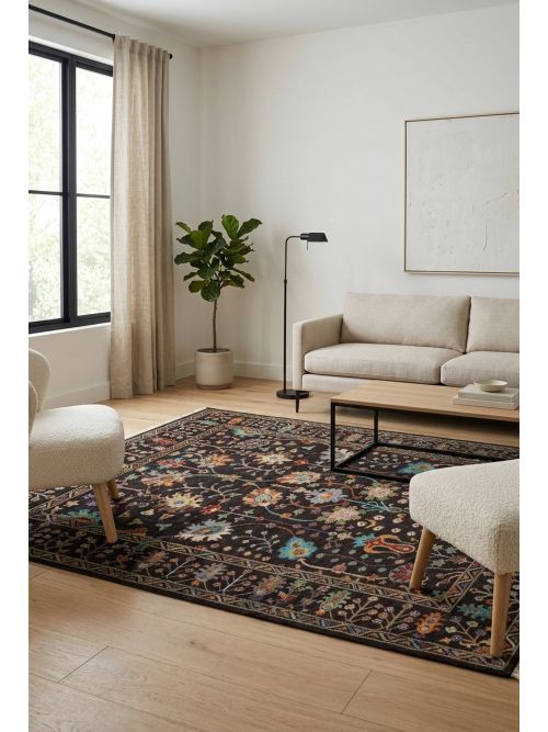 Pakistani Modern Ersari 5'8" x 9'5" Hand-knotted Wool Rug 