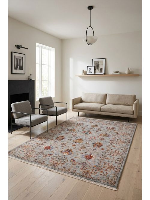 Pakistani Modern Ersari 5'9" x 8'0" Hand-knotted Wool Rug 