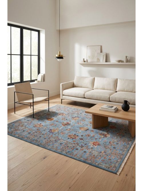 Pakistani Modern Ersari 5'8" x 7'10" Hand-knotted Wool Rug 