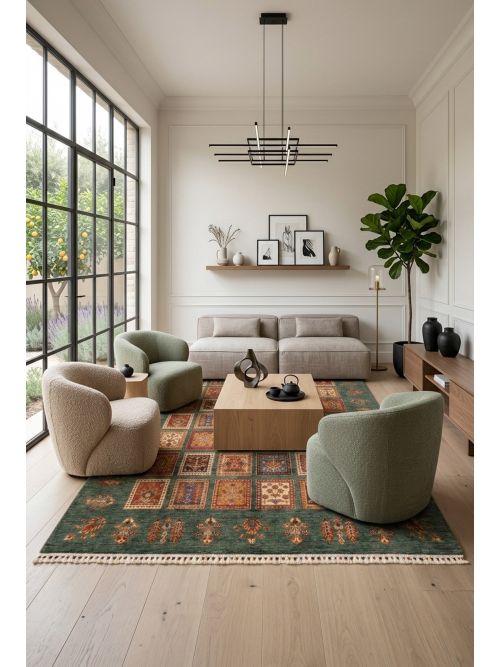 Tapis erasri moderne 5'9" x 8'2" en laine