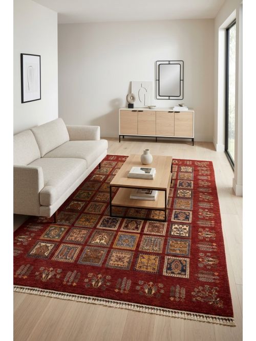 Pakistani Modern Ersari 7'3" x 10'0" Hand-knotted Wool Rug 