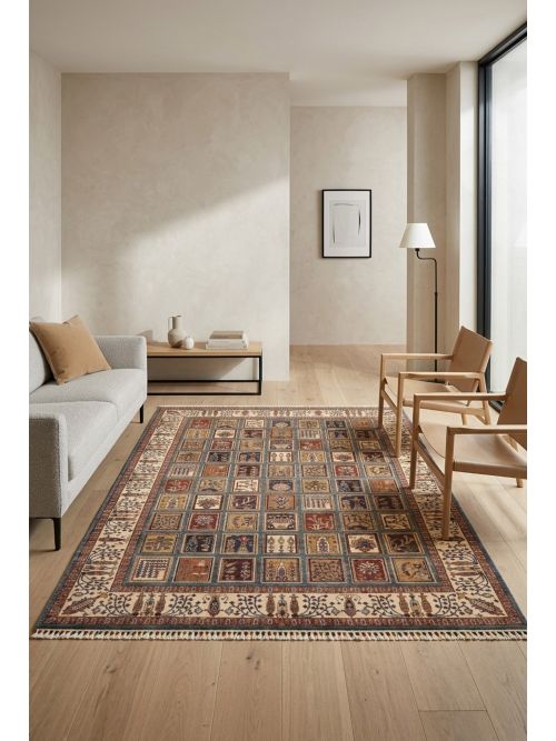 Pakistani Modern Ersari 7'0" x 9'1" Hand-knotted Wool Rug 