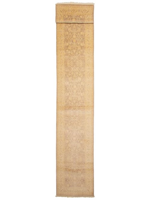 Pakistani Peshawar Oushak 2'6" x 14'6" Hand-knotted Wool Runner Rug 