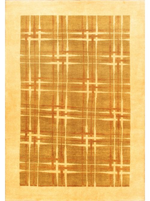 Afghan Finest Ziegler Chobi 4'9" x 6'7" Hand-knotted Wool Rug 