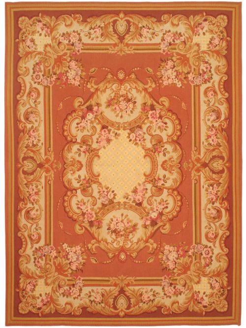 Chinese Suzani 8'10" x 12'2" Needlepoint Wool Kilim 