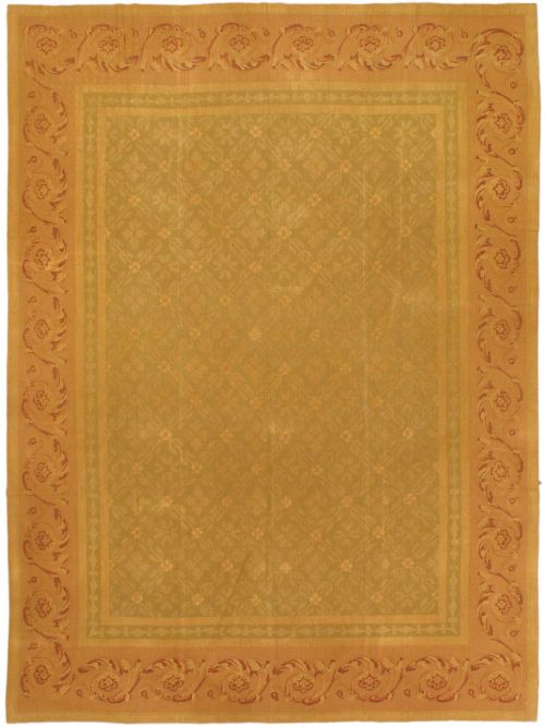 Chinese Suzani 8'4" x 11'7" Needlepoint Wool Tapestry Kilim 