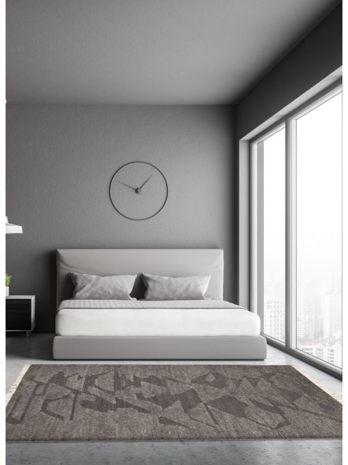 Indian Tangier 5'2" x 7'10" Hand-knotted Wool Rug 