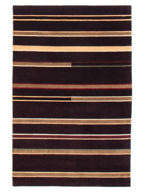 Nepal Aurora 3'9" x 5'9" Hand-knotted Wool Rug 