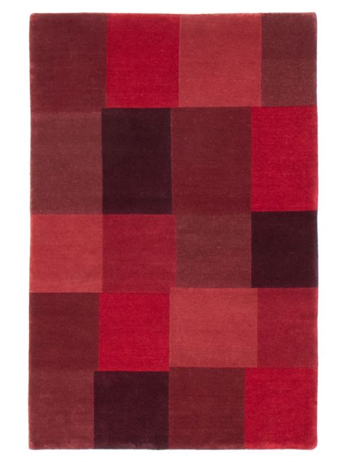 Nepal Aurora 3'9" x 5'9" Hand-knotted Wool Rug 