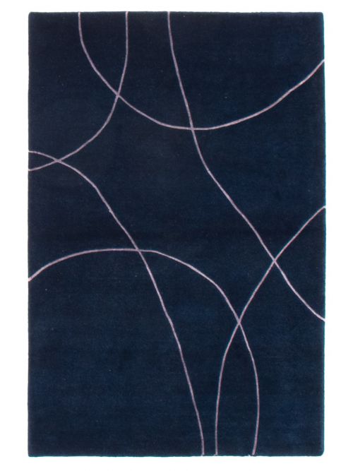 Nepal Aurora 3'9" x 5'9" Hand-knotted Wool Rug 