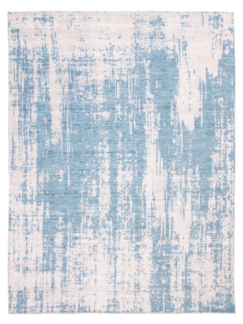 Tapis loreto 10'0" x 14'0" en soie artificielle