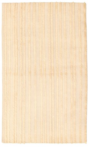 Indian Cambridge 4'10" x 8'0" Flat-Weave Wool Kilim 