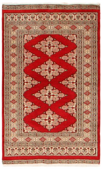 Tapis peshawar bokhara 2'6" x 4'1" en laine