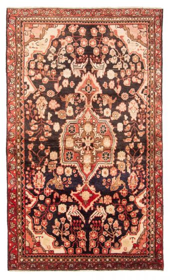 Persian Style 3'10" x 6'5" Hand-knotted Wool Rug 