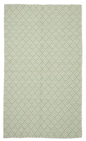 Indian Nevada 4'9" x 7'9" Flat-Weave Wool Kilim 