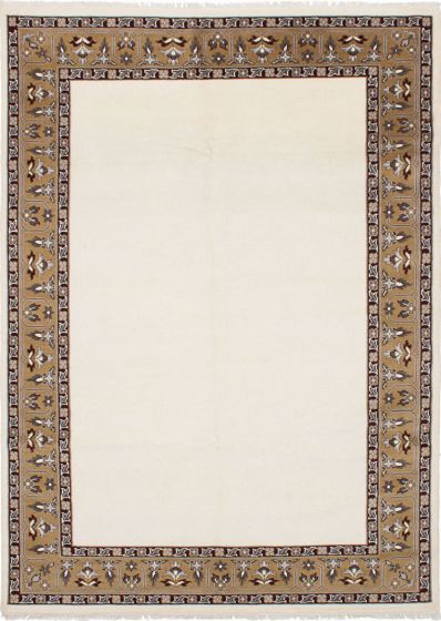 Pakistani Peshawar Ziegler 6'6" x 9'0" Hand-knotted Wool Rug 