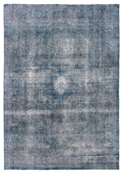 Turkish Color Transition 6'8" x 9'7" Hand-knotted Wool Rug 