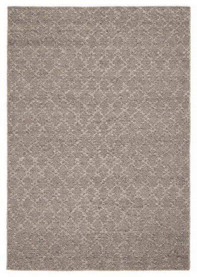 Indian Sienna 5'3" x 7'7" Braid weave Wool Rug 