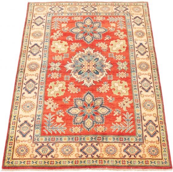 Afghan Finest Ghazni 4'9" x 6'9" Hand-knotted Wool Rug 