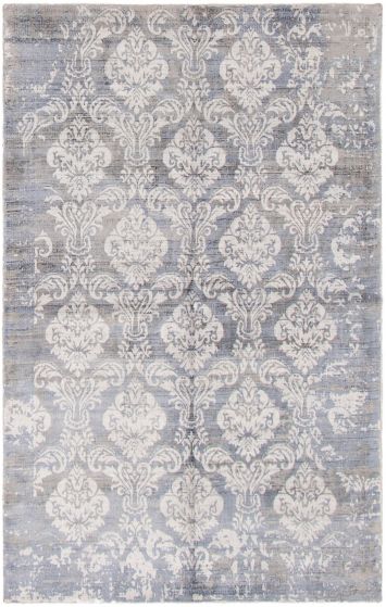 Indian Galleria 5'0" x 7'11" Hand Loomed Viscose Rug 