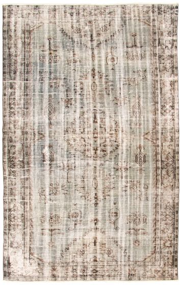 Tapis surteint coloré 5'7" x 8'10" en laine