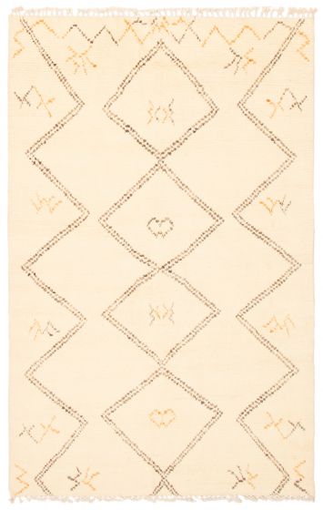 Pakistani Pak Finest Marrakesh 5'10" x 9'4" Hand-knotted Wool Rug 