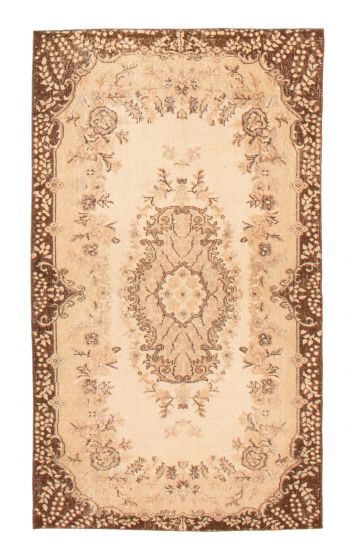 Turkish Antalya Vintage 3'11" x 6'10" Hand-knotted Wool Rug 