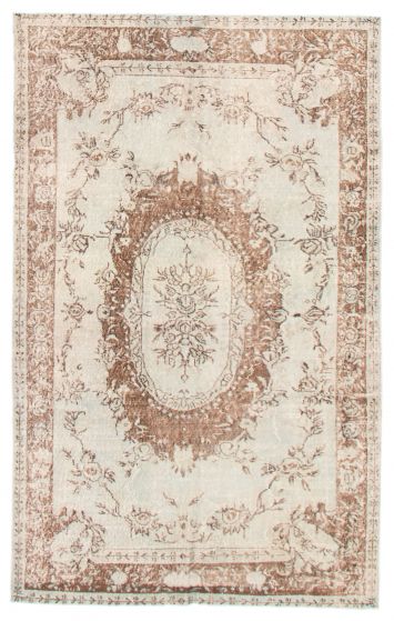 Turkish Color Transition 5'4" x 9'0" Hand-knotted Wool Rug 