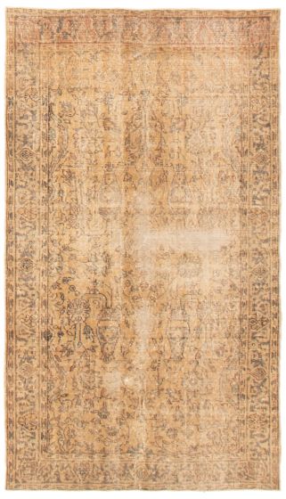 Turkish Melis Vintage 3'9" x 6'8" Hand-knotted Wool Rug 