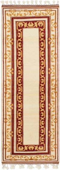 Turkish Melis Vintage 2'5" x 6'9" Hand-knotted Wool Rug 