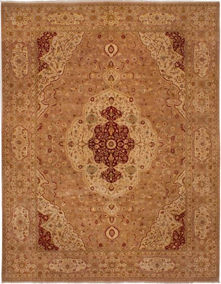 Pakistani Pako Persian 18 Of 20 9'2" x 11'9" Hand-knotted Wool Rug 