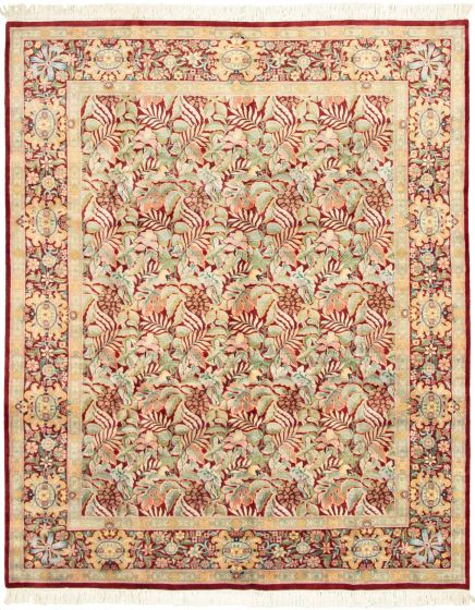 Pakistani Pako Persian 18 Of 20 8'3" x 10'2" Hand-knotted Wool Rug 