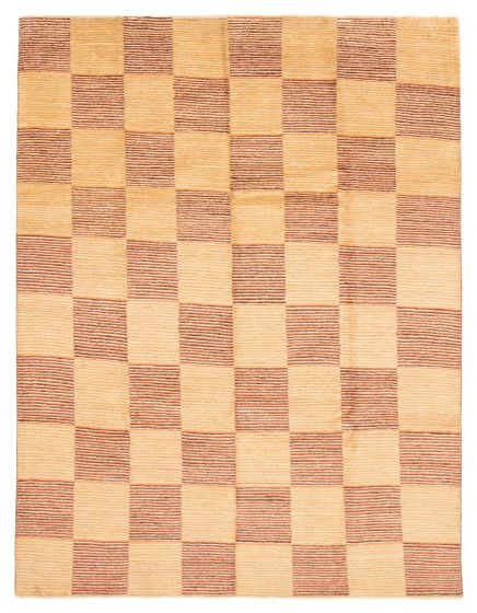 Pakistani Finest Peshawar Ziegler 8'0" x 10'3" Hand-knotted Wool Rug 
