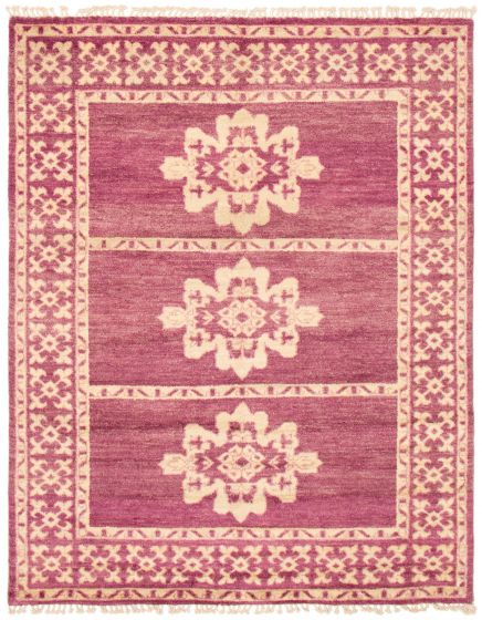 Pakistani Pak Finest Marrakesh 7'11" x 10'2" Hand-knotted Wool Rug 