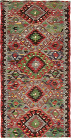 Kilim sivas 5'0" x 9'10" en laine