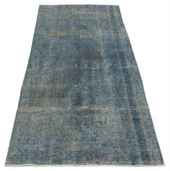 Turkish Color Transition 4'7" x 12'0" Hand-knotted Wool Rug 