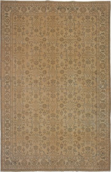 Turkish Melis Vintage 6'5" x 10'1" Hand-knotted Wool Rug 
