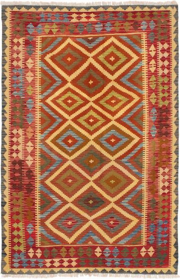 Kilim sivas 5'0" x 8'2" en laine