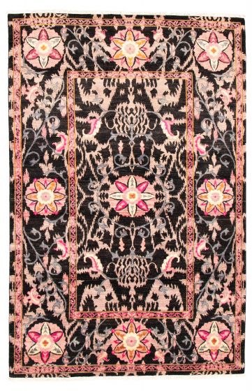 Pakistani Lahore Finest Collection 8'0" x 11'2" Hand-knotted Wool Rug 