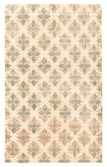 Turkish Melis Vintage 4'11" x 7'10" Hand-knotted Wool Rug 