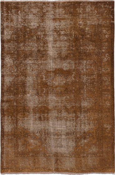 Persian Style 6'6" x 10'0" Hand-knotted Wool Rug 
