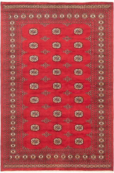 Tapis peshawar bokhara 6'0" x 9'2" en laine