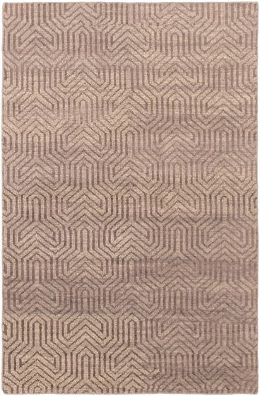 Indian Tangier 5'2" x 7'10" Hand-knotted Wool Rug 