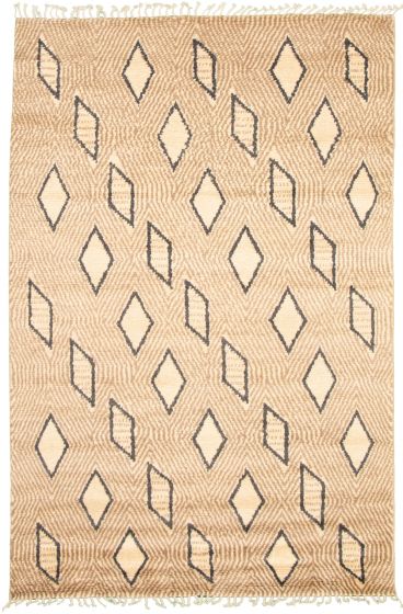 Pakistani Pak Finest Marrakesh 6'0" x 9'3" Hand-knotted Wool Rug 