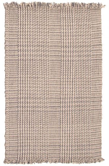 Indian Sienna 5'2" x 7'10" Hand Tufted Wool Rug 