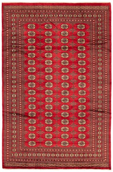 Tapis peshawar bokhara 6'8" x 10'3" en laine