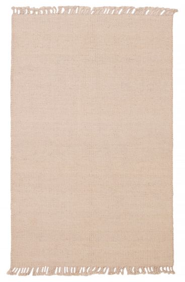 Indian Sienna 5'0" x 8'0" Braided Weave Wool Rug 