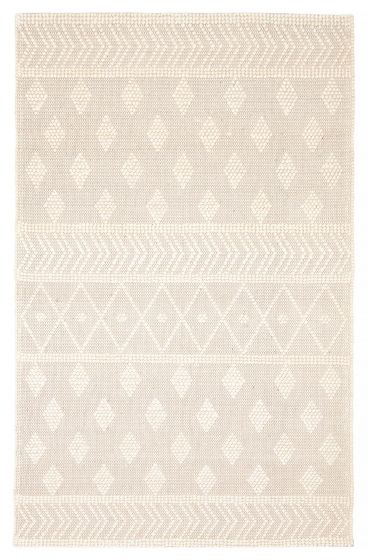 Indian Sienna 5'0" x 7'10" Braid weave Wool Rug 
