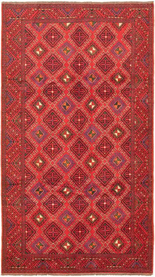 Persian Style 5'1" x 9'6" Hand-knotted Wool Rug 