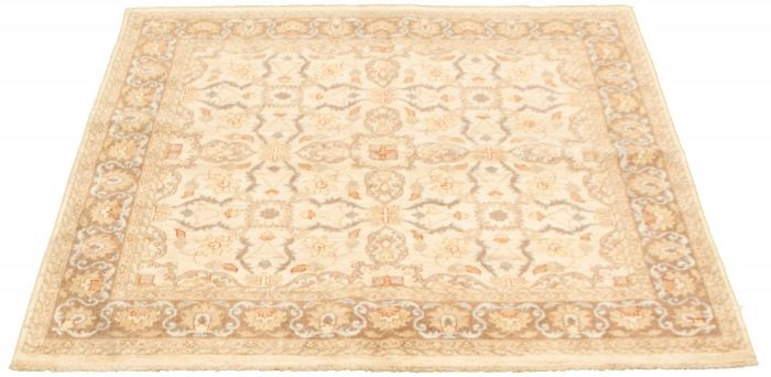 Pakistani Peshawar Oushak 5'10" x 6'3" Hand-knotted Wool Rug 